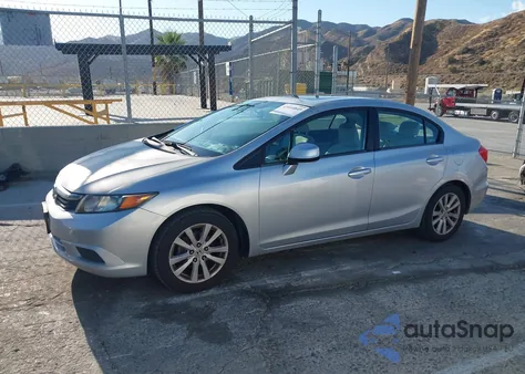 2012 Honda Civic Ex from USA, damaged, VIN 2HGFB2F85CH302592